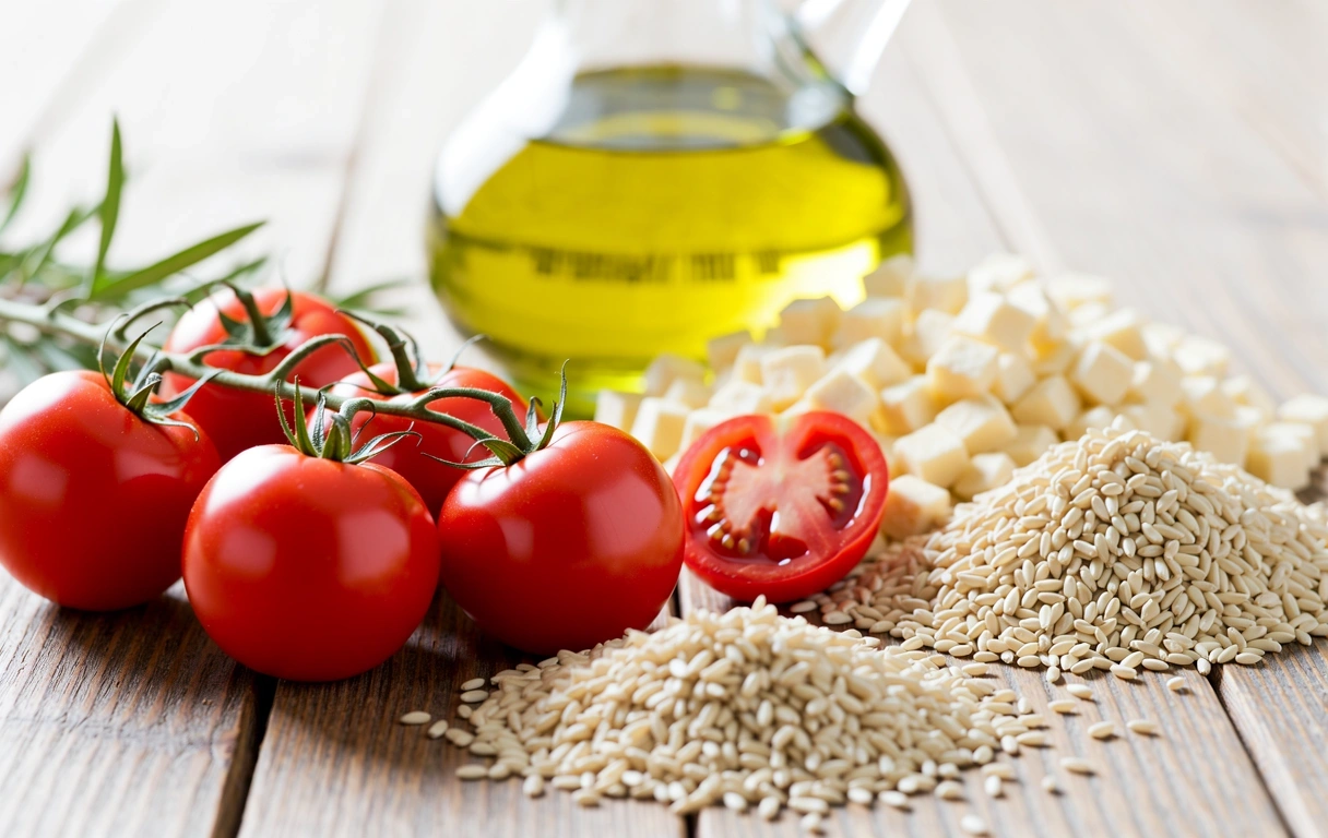 Ingredientes saludables dieta mediterránea